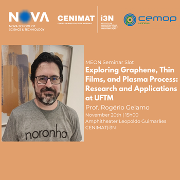 MEON Seminar | Exploring Graphene, Thin Films, and Plasma Process: Research and 